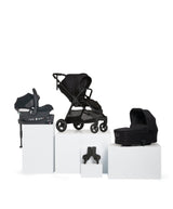 Mamas & Papas Pushchairs Flip XT³ Pushchair Bundle with Cybex Aton B Car Seat & Base (5 Pieces) - Ink