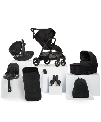 Mamas & Papas Pushchairs Flip XT³ Pushchair Bundle with Maxi-Cosi Pebble 360 Pro² Car Seat (8 Pieces) - Ink