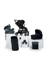 Mamas & Papas Pushchairs Flip XT³ Pushchair Complete Bundle with Cybex Aton B2 Car Seat & Base (7 Pieces) - Ink