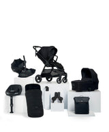 Mamas & Papas Pushchairs Flip XT³ Pushchair Complete Bundle with Cybex Cloud G Car Seat & Base (8 Pieces) - Ink
