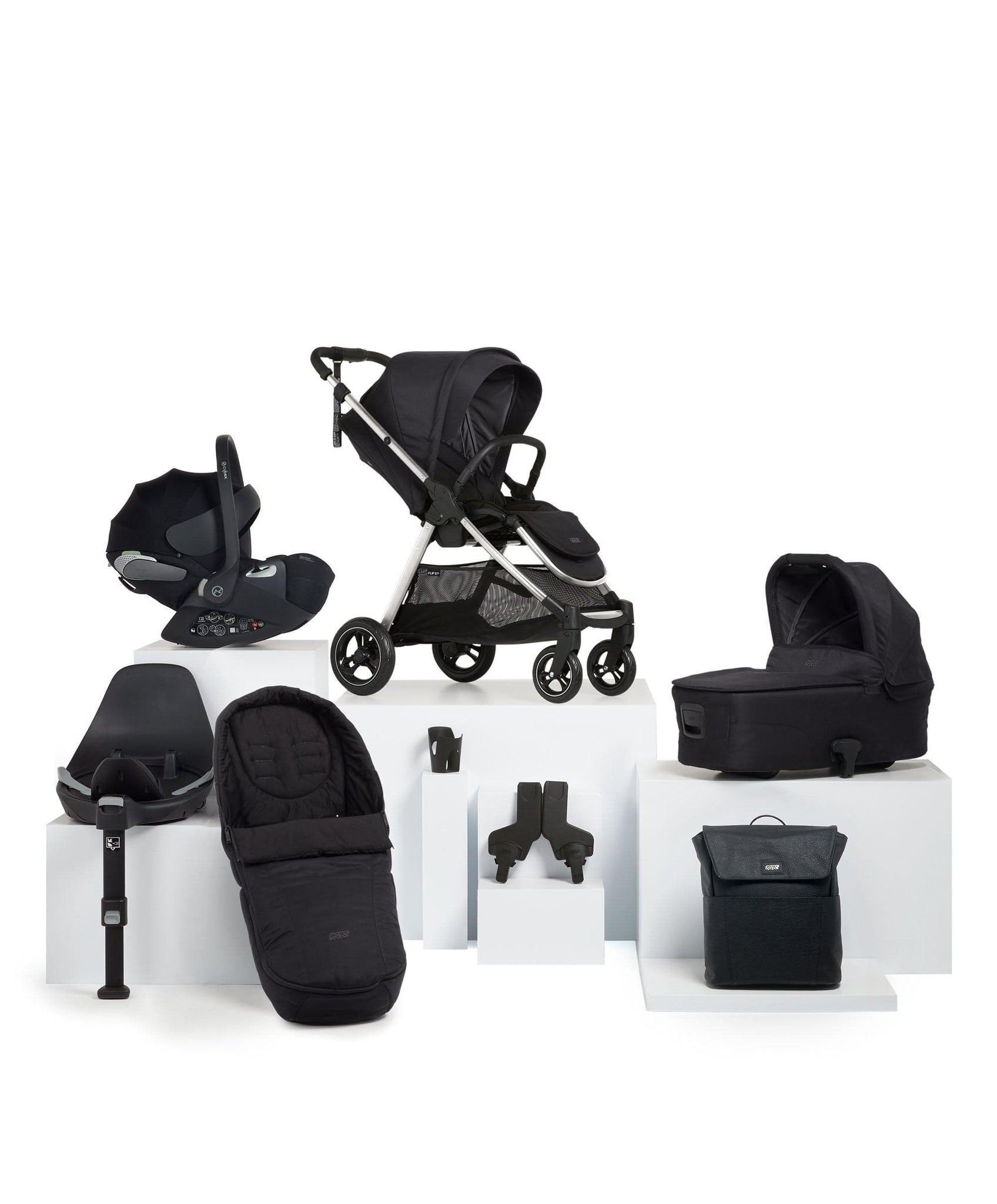 Flip XT Pushchair Complete Bundle with Cybex Cloud T Car Seat Base Mamas Papas UK