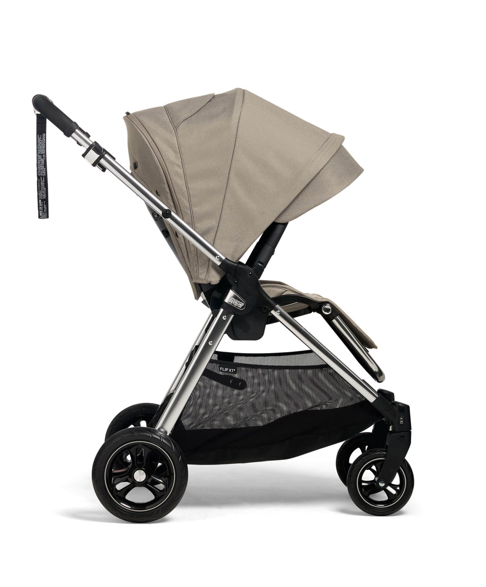 Flip XT³ Pushchair Bundle with Maxi-Cosi Pebble Slide Pro Car Seat &amp; Base (8 Pieces) - Fawn