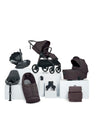 Mamas & Papas Pushchairs Ocarro 2 Complete Pushchair Bundle with Cybex Cloud T Car Seat & Base (8 Pieces) – Americano