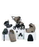 Mamas & Papas Pushchairs Ocarro 2 Complete Pushchair Bundle with Cybex Cloud T i-Size Rotating Baby Car Seat & Base (8 Pieces) - Oatmeal