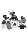 Mamas & Papas Pushchairs Ocarro 2 Complete Pushchair Bundle with Cybex Cloud T i-Size Rotating Baby Car Seat & Base - (9 Pieces) - Oatmeal