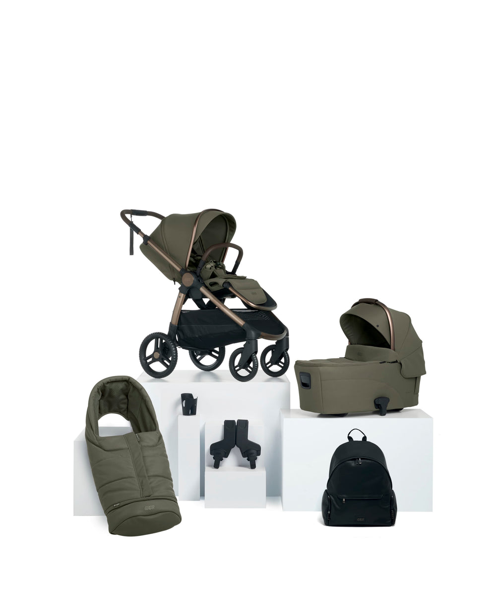 Mamas &amp; Papas Pushchairs Ocarro 2 Essential Pushchair Bundle (6 Pieces) - Evergreen