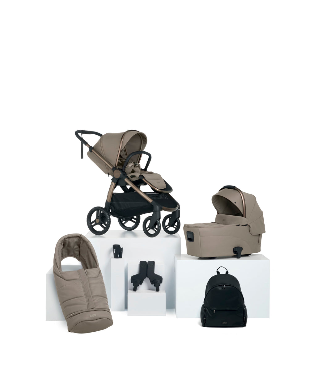 Mamas &amp; Papas Pushchairs Ocarro 2 Essential Pushchair Bundle (6 Pieces) - Oatmeal