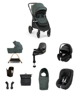 Mamas & Papas Pushchairs Ocarro 2 Pushchair Baby to Toddler Travel Bundle with Maxi-Cosi Pebble 360 Pro2 & Pearl 360 Pro (10 Pieces) – Teal