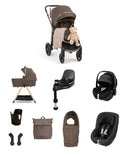 Mamas & Papas Pushchairs Ocarro 2 Pushchair Baby to Toddler Travel Bundle with Maxi-Cosi Pebble 360 Pro2 & Pearl 360 Pro (12 Pieces) –  Crema
