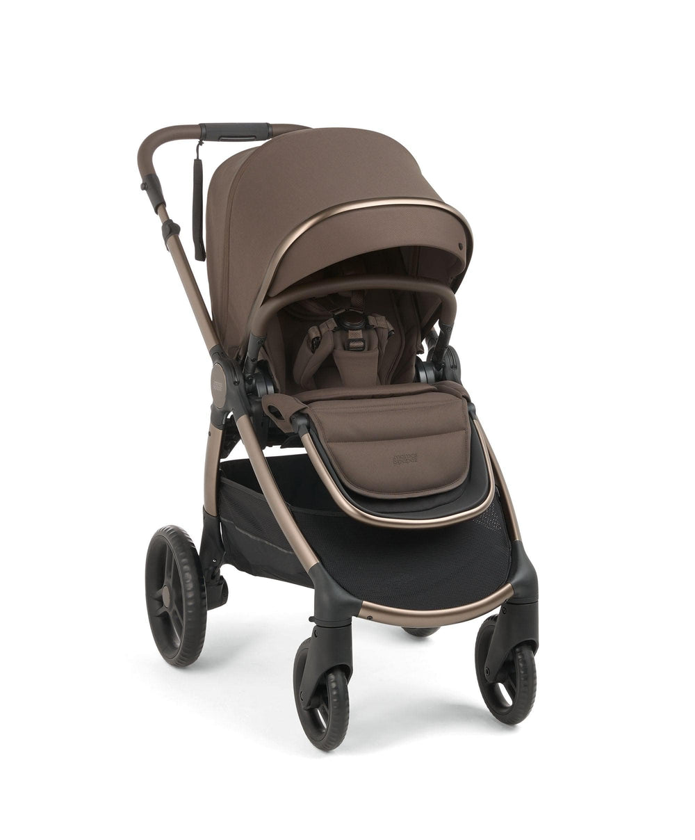 Mamas &amp; Papas Pushchairs Ocarro 2 Pushchair Bundle with Maxi-Cosi Pebble 360 Car Seat &amp; Base (9 Pieces) - Crema