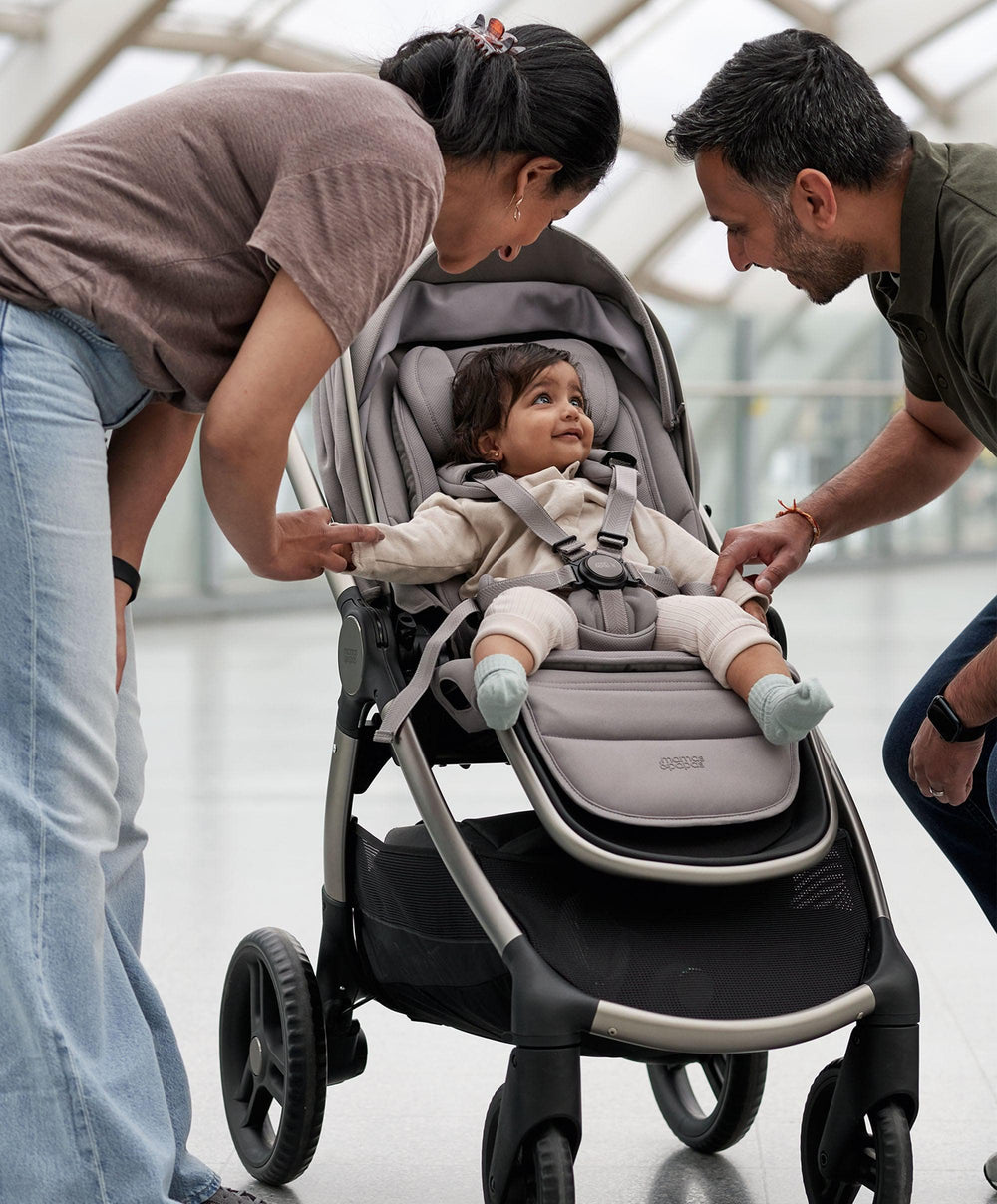 Mamas &amp; Papas Pushchairs Ocarro 2 Pushchair Bundle With Maxi-Cosi Pebble 360 Pro² Car Seat &amp; Base (8 Pieces) - Moonstone Grey