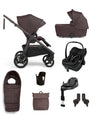 Mamas & Papas Pushchairs Ocarro 2 Pushchair Bundle with Maxi-Cosi Pebble Slide Pro Car Seat & Base (8 Pieces) - Americano