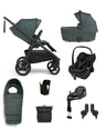 Mamas & Papas Pushchairs Ocarro 2 Pushchair Bundle with Maxi-Cosi Pebble Slide Pro Car Seat & Base (8 Pieces) - Teal