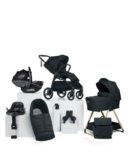 Mamas & Papas Pushchairs Ocarro 2 Pushchair Bundle with Maxi-Cosi Pebble Slide Pro Car Seat & Base (9 Pieces) - Eclipse