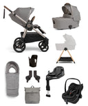 Mamas & Papas Pushchairs Ocarro 2 Pushchair Bundle with Maxi-Cosi Pebble Slide Pro Car Seat & Base (9 Pieces) - Heritage