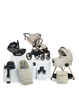 Mamas & Papas Pushchairs Ocarro 2 Pushchair Bundle with Maxi-Cosi Slide Pro Car Seat & Base (9 Pieces) - Shell