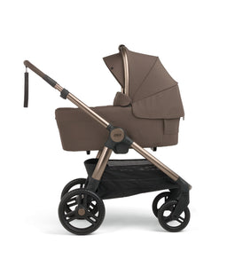 Mamas & Papas Pushchairs Ocarro 2 Pushchair Ultimate Newborn Bundle with Cybex Cloud T i-Size Rotating Baby Car Seat & Base (14 Pieces) - Crema