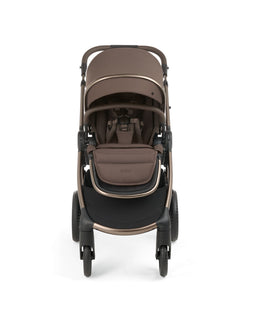 Mamas & Papas Pushchairs Ocarro 2 Pushchair Ultimate Newborn Bundle with Cybex Cloud T i-Size Rotating Baby Car Seat & Base (14 Pieces) - Crema