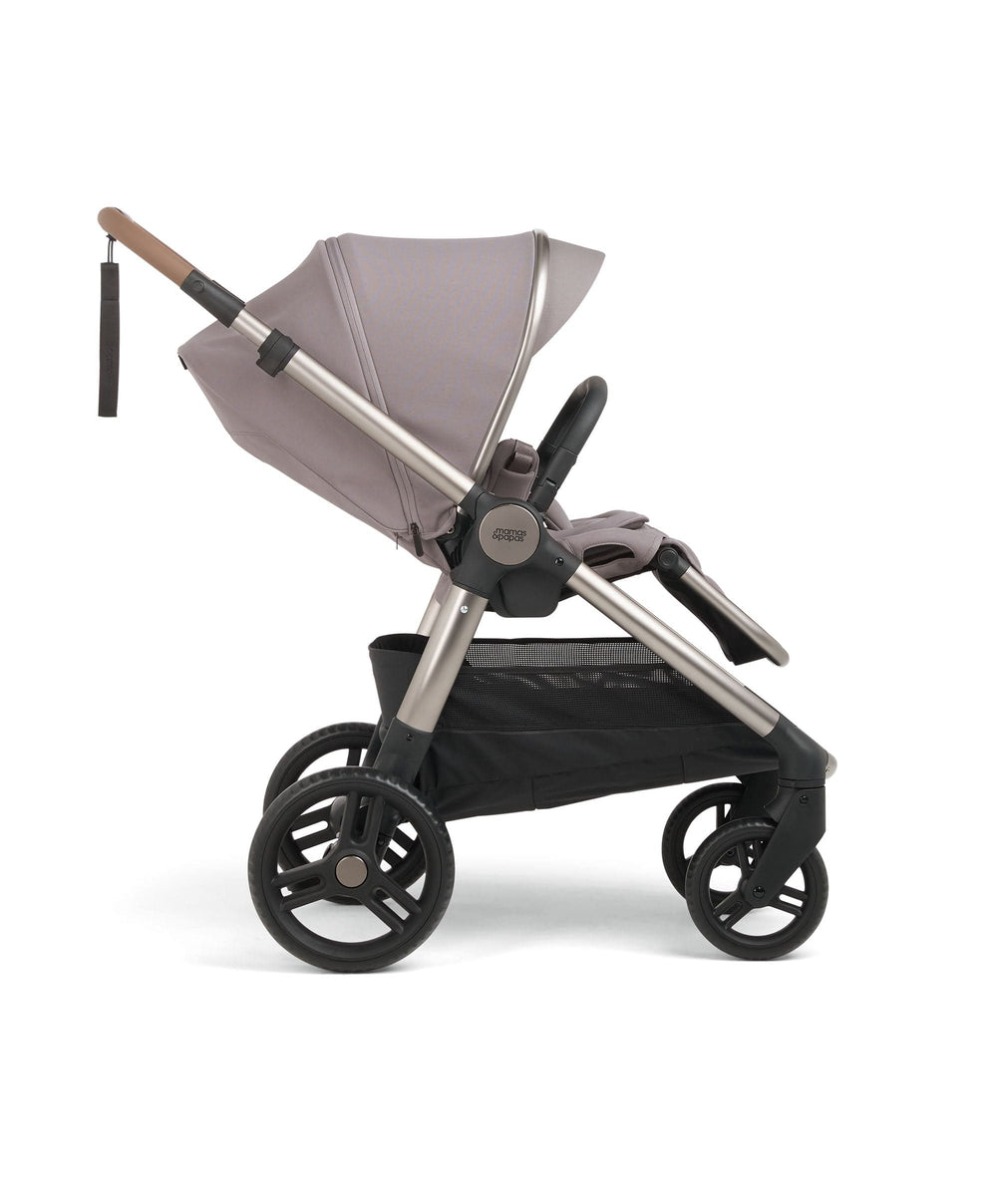 Mamas &amp; Papas Pushchairs Ocarro 2 Pushchair Ultimate Newborn Bundle with Maxi-Cosi Pebble 360 Pro2 &amp; Base (14 Pieces) - Moonstone Grey