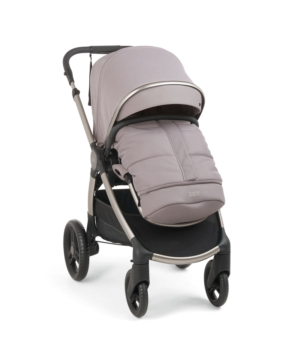 Mamas &amp; Papas Pushchairs Ocarro 2 Pushchair Ultimate Newborn Bundle with Maxi-Cosi Pebble 360 Pro2 &amp; Base (14 Pieces) - Moonstone Grey