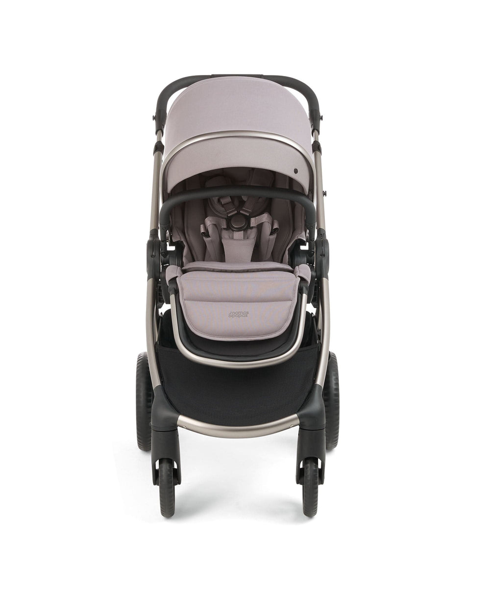 Mamas &amp; Papas Pushchairs Ocarro 2 Pushchair Ultimate Newborn Bundle with Maxi-Cosi Pebble 360 Pro2 &amp; Base (14 Pieces) - Moonstone Grey