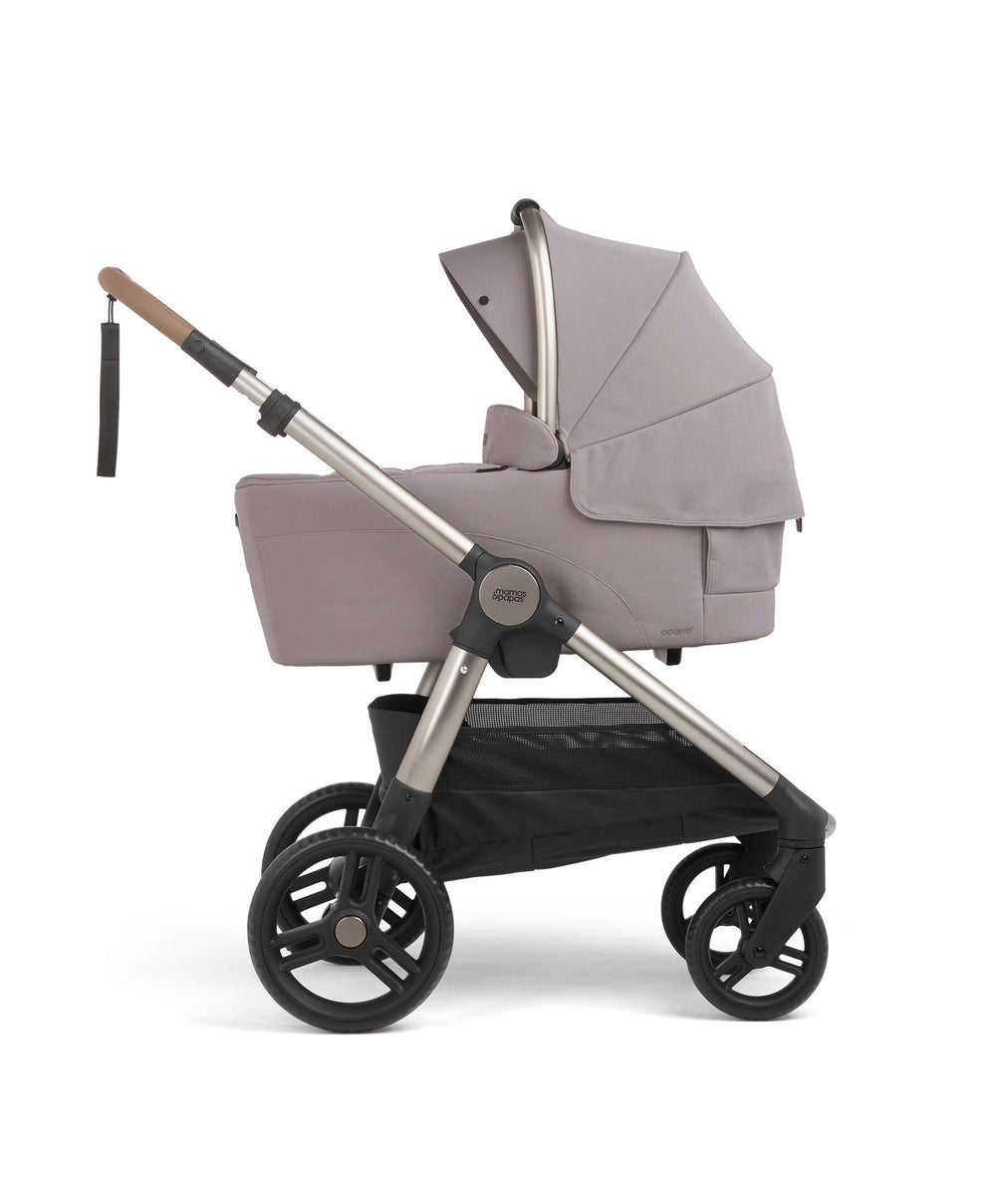 Mamas &amp; Papas Pushchairs Ocarro 2 Pushchair Ultimate Newborn Bundle with Maxi-Cosi Pebble 360 Pro2 &amp; Base (14 Pieces) - Moonstone Grey