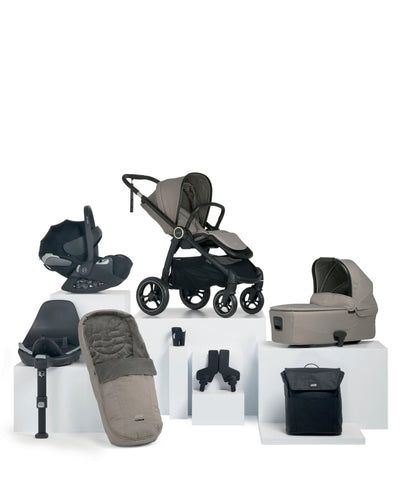 Mamas & Papas Pushchairs Ocarro Pushchair Bundle with Cybex Cloud T Car Seat (8 Pieces) - Nocturn