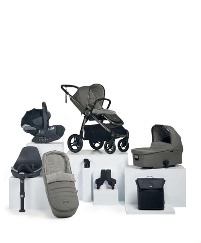 Mamas & Papas Pushchairs Ocarro Pushchair Complete Bundle with Cybex Cloud T Car Seat & Base (9 Pieces) - Mercury