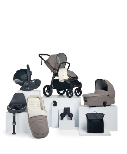 Mamas & Papas Pushchairs Ocarro Pushchair Complete Bundle with Cybex Cloud T Car Seat & Base (9 Pieces) - Studio