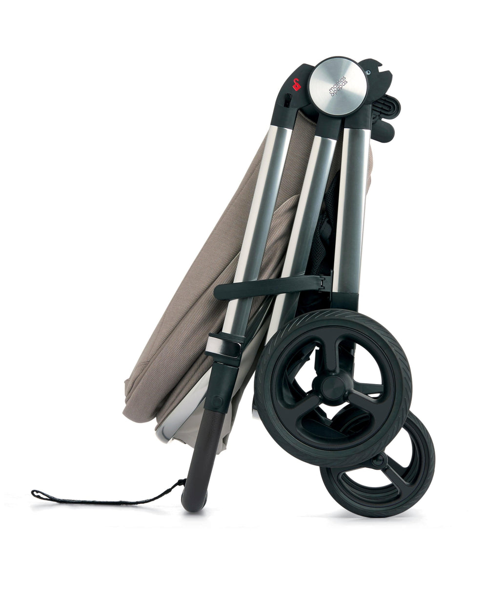 Mamas &amp; Papas Pushchairs Vardo Pushchair Baby to Toddler Travel Bundle with Cybex Cloud T &amp; Sirona T (10 Pieces) - Heritage