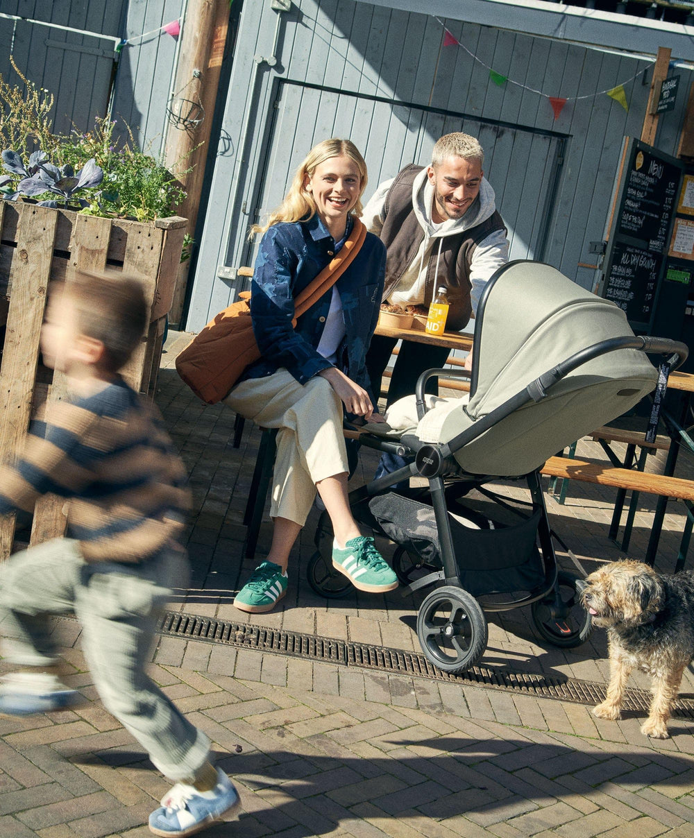 Mamas &amp; Papas Pushchairs Vardo Pushchair Baby to Toddler Travel Bundle with Maxi-Cosi Pebble 360 Pro2 &amp; Pearl 360 Pro (9 Pieces) - Sage