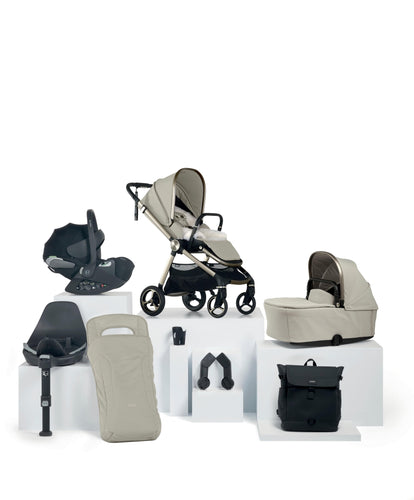 Mamas & Papas Pushchairs Vardo Pushchair Bundle with Cybex Cloud T (9 Pieces) - Shell