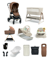 Mamas & Papas Pushchairs Vardo Pushchair Ultimate Newborn Bundle (12 Pieces) - Nutmeg