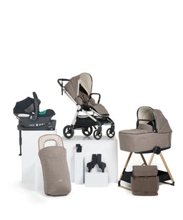 Mamas & Papas Pushchairs Vardo S Complete with Aton B2 & CC Stand - Heritage