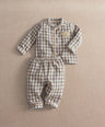 Mamas & Papas Pyjamas & Nightwear Bear Gingham Pyjama Set