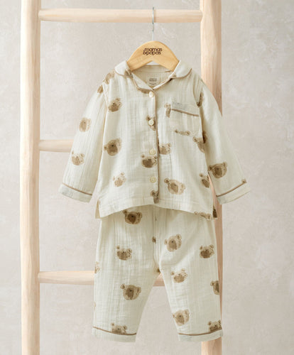 Mamas & Papas Pyjamas & Nightwear Bear Woven Pyjamas
