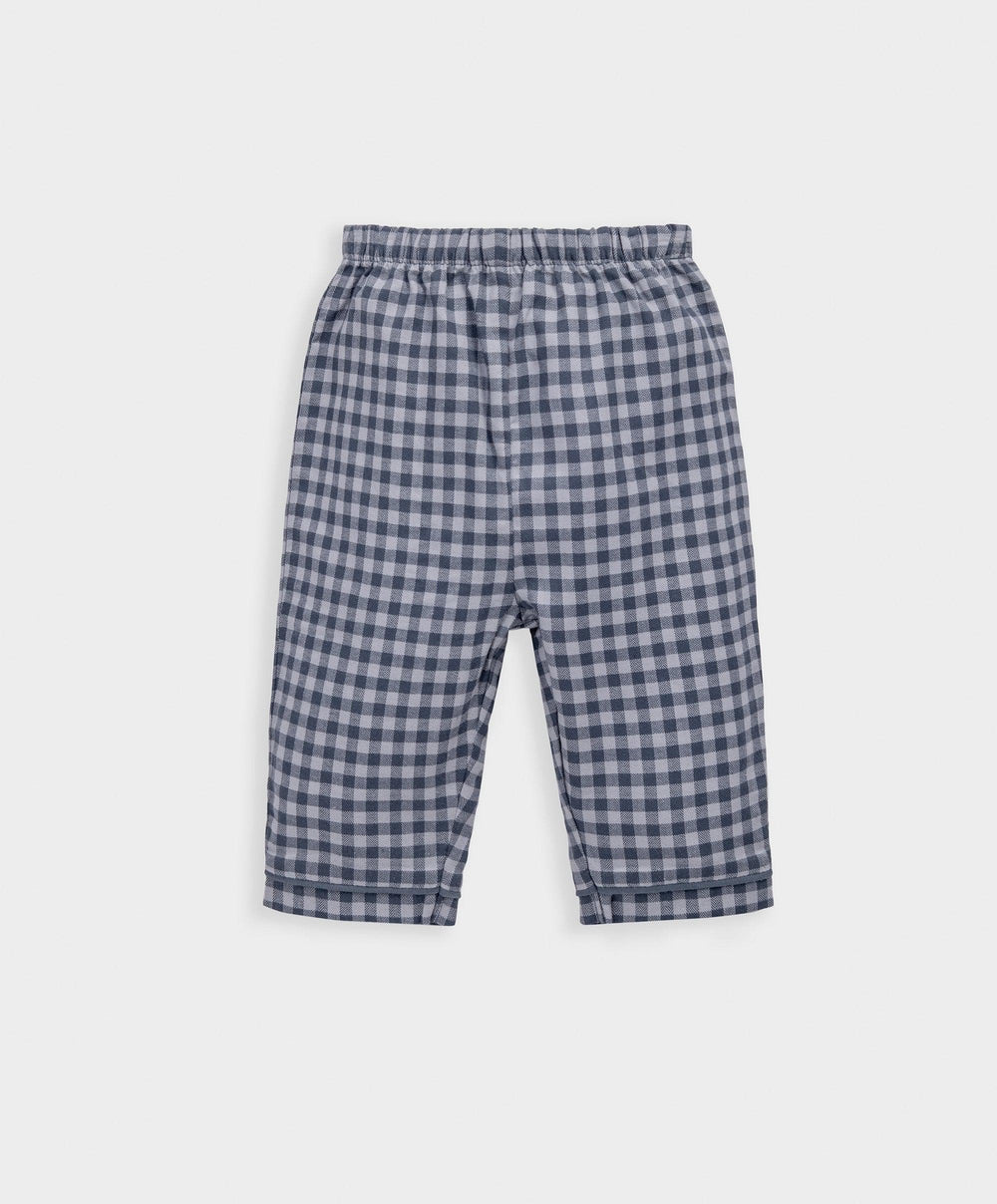 Mamas &amp; Papas Pyjamas &amp; Nightwear Blue Gingham Pyjamas