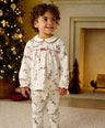 Mamas & Papas Pyjamas & Nightwear Christmas Berry Bow Print Pyjama Set