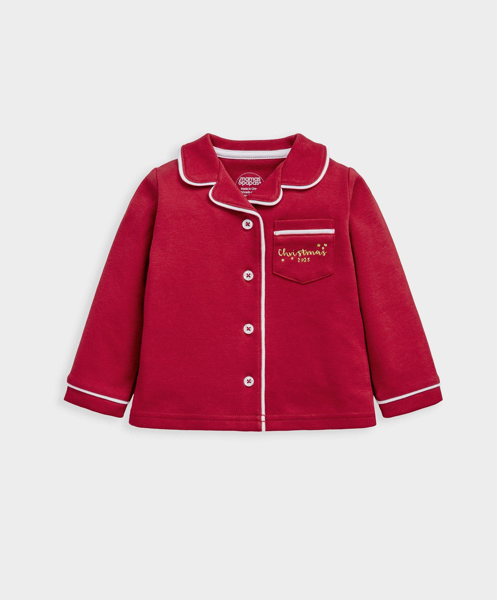 Mamas &amp; Papas Pyjamas &amp; Nightwear Classic Red Christmas Pyjamas
