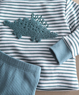 Mamas & Papas Pyjamas & Nightwear Dino Jersey Pyjamas