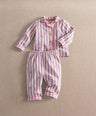 Mamas & Papas Pyjamas & Nightwear Floral Stripe Long Sleeve Pyjama Set