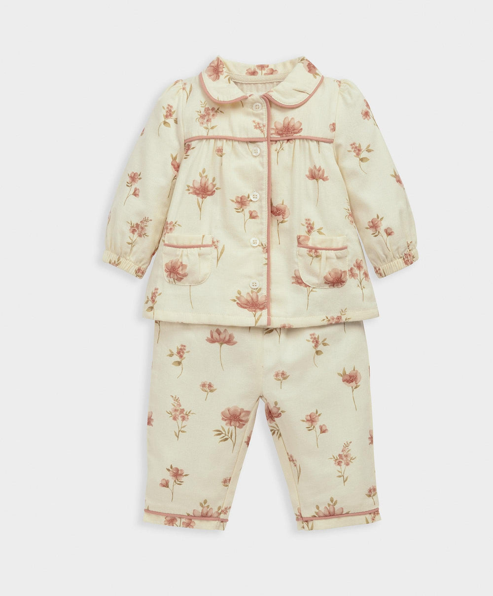 Mamas &amp; Papas Pyjamas &amp; Nightwear Floral Woven Pyjamas