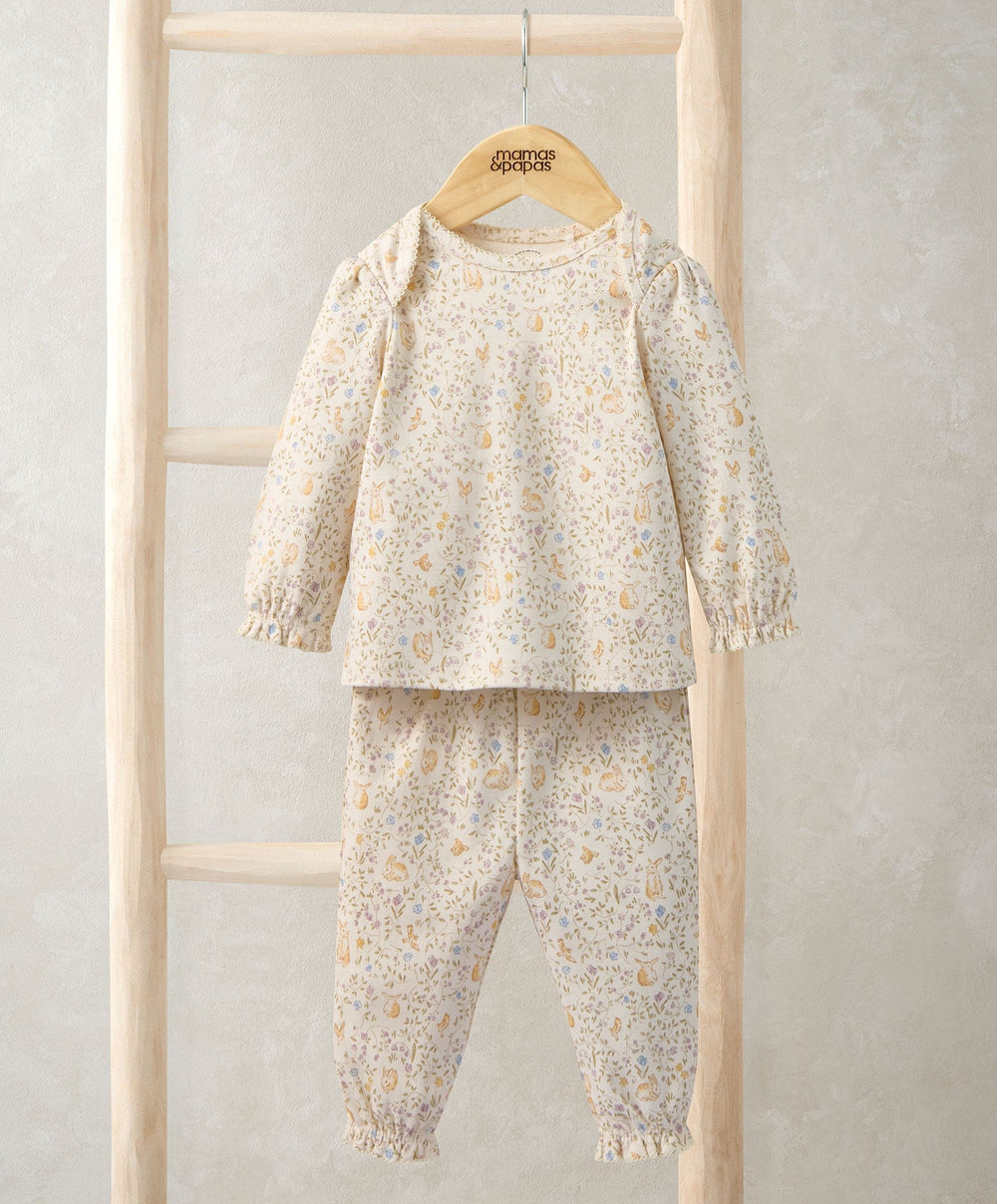 Mamas &amp; Papas Pyjamas &amp; Nightwear Jersey Bunny Pyjamas