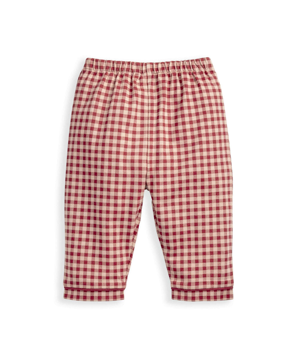 Mamas &amp; Papas Pyjamas &amp; Nightwear Jersey Check Pyjamas