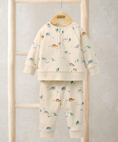 Mamas & Papas Pyjamas & Nightwear Jersey  Dinosaur Pyjamas