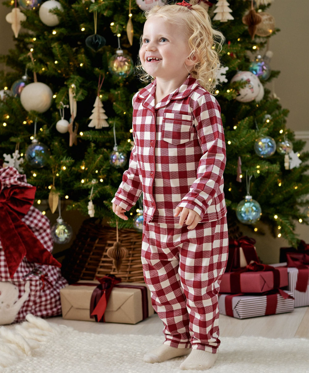 Mamas & Papas Pyjamas & Nightwear Large Gingham Check Pyjama Sets