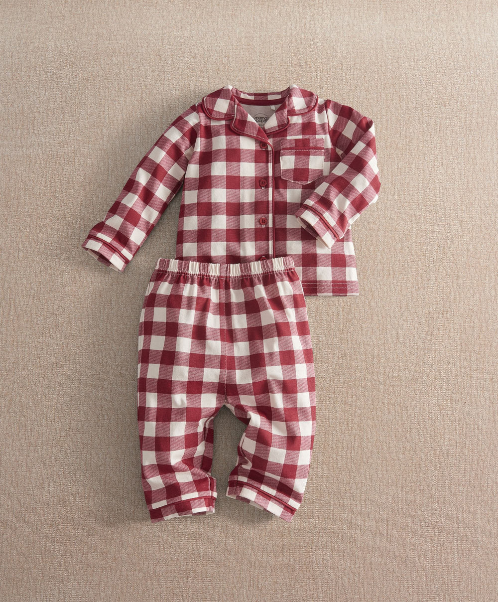 Mamas &amp; Papas Pyjamas &amp; Nightwear Large Gingham Check Pyjama Sets