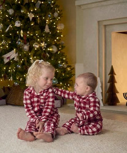 Mamas & Papas Pyjamas & Nightwear Large Gingham Check Pyjama Sets