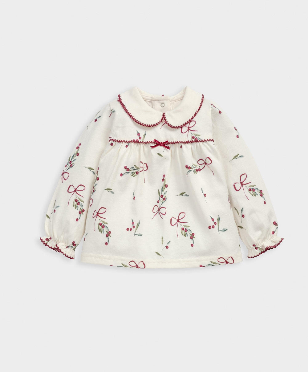 Mamas &amp; Papas Pyjamas &amp; Nightwear Mistletoe Christmas Pyjamas