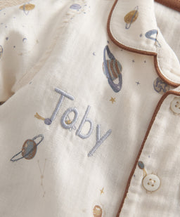 Mamas & Papas Pyjamas & Nightwear Planets Woven Pyjamas